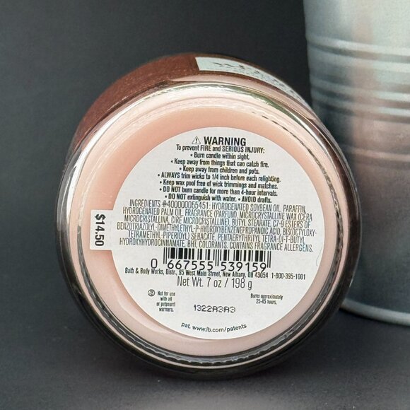 BBW Pure Wonder Bath & Body Works Mason Jar Single Wick Candle - Picture 9 of 10